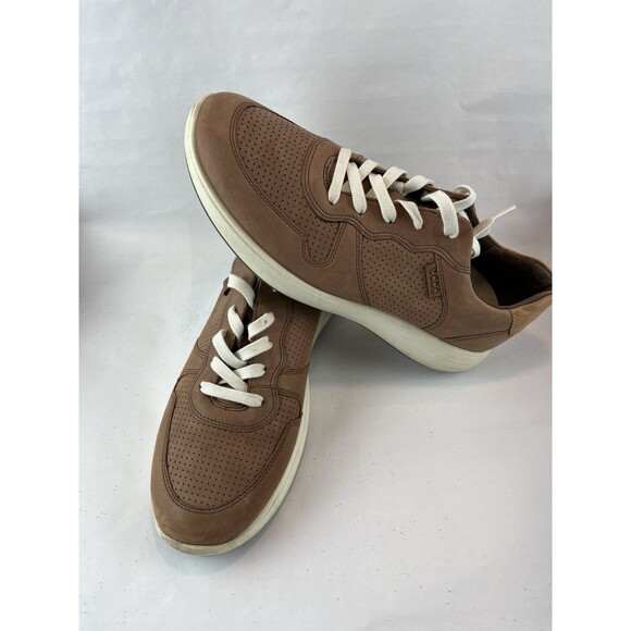 EXCELLENT Used  Men’s Size 9 Brown Echo Golf Shoes Sneakers - Picture 1 of 6